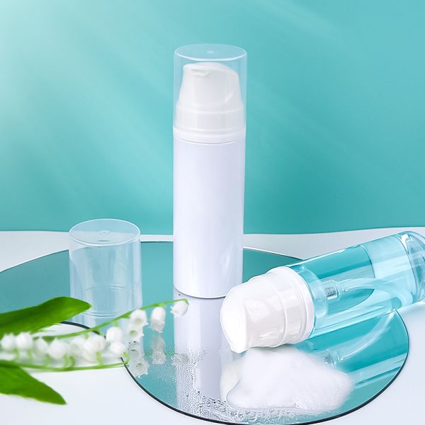 100 ml and 200 ml food-grade safe plastic foam pump bottles for cosmetic packaging and foam soap dispensers