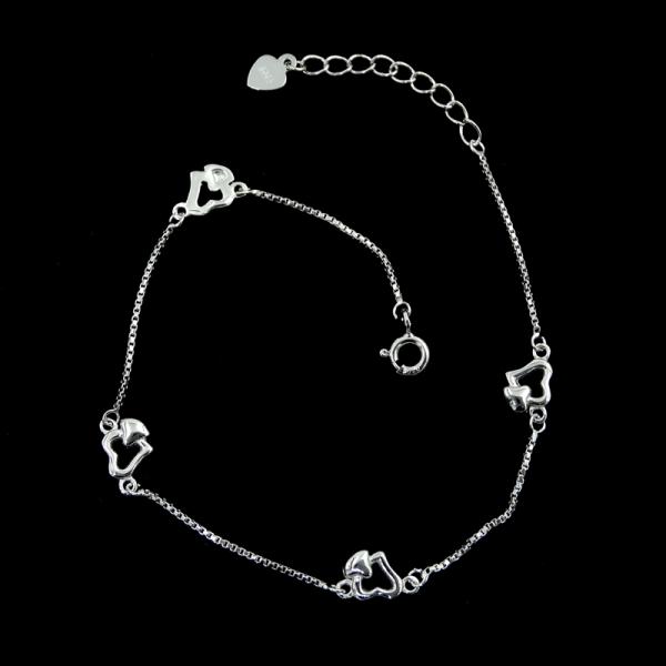 Украшения платины 925 браслета серебряной свадьбы деталей падения чистые