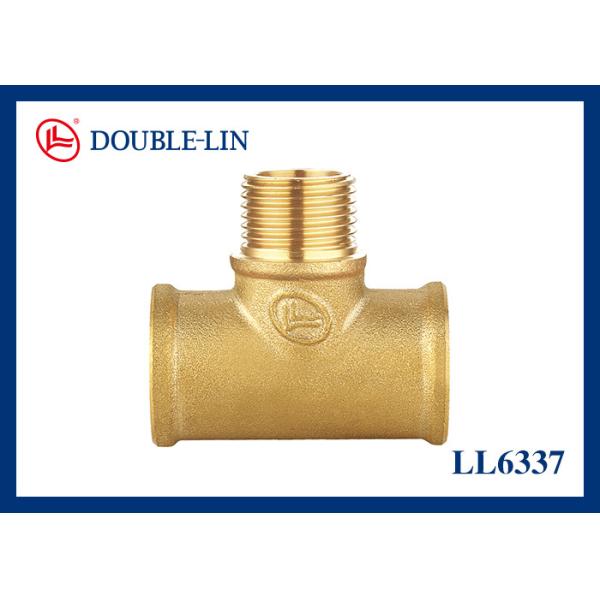 Female X Female X Male Tee Brass Threaded Fittings
