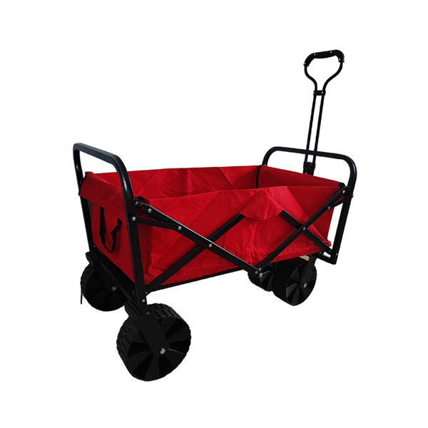 Roll Container All Terrain Wheel Camping Beach Collapsible Wagon Folding Cart