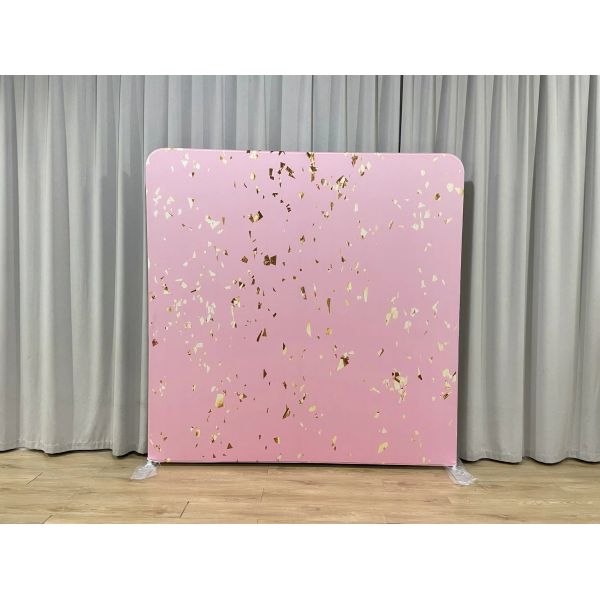 Lightweight 7x7 Backdrop Pink Pillowcase Tension Backdrops Straight Frame