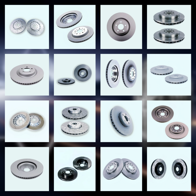 Front Slotted Brake Rotors A0004212312 Auto Front Brake Disc Rotor For Mercedes Benz W205 C43 C450 AMG W213 E300 E400 E43 X253 GLC300 Premium