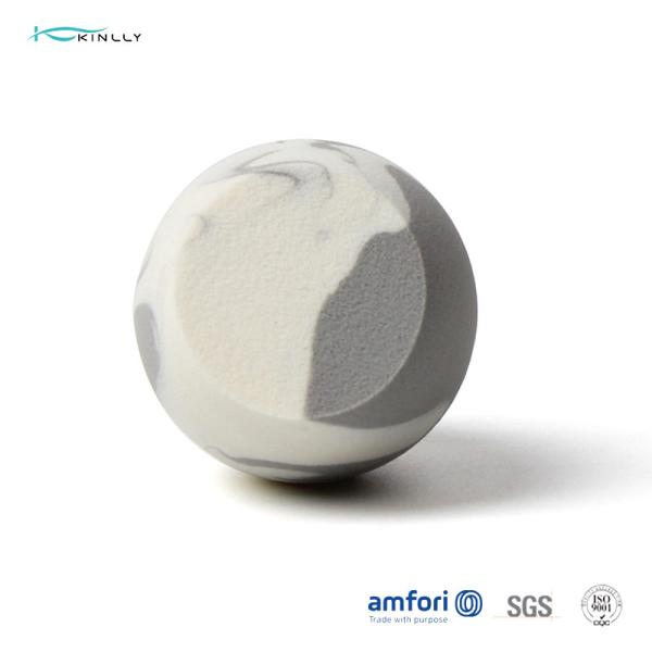 Серая белая поли губка слойки макияжа ODM сумки для стороны