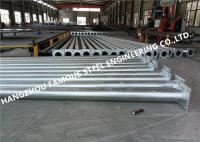 Q235b galvanizou a rua polos que claros do metal a fabricação truncou cônico