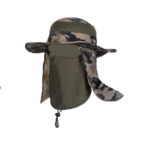 Шляпа Бооние людей предохранения от Солнца 100% хлопок с стилем плюша щитка шеи