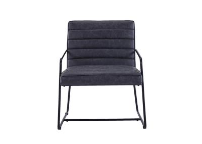 Glamorous 52.5cm 49cm 79cm Fabric Accent Chair With Metal Leg