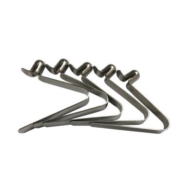 Petit clip à ressort en forme de V de bouton des clips à ressort de bouton poussoir de tube U 0,35 pouces