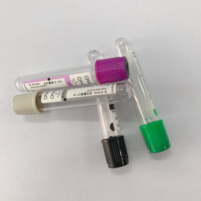 Tubo do soro do ativador do coágulo da parte superior vermelha do tubo da coleção do sangue do vácuo da tração do laboratório