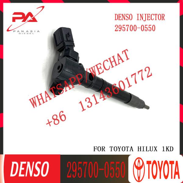 23670-0E020 23670-0E010 23670-09430 Toyota Diesel Injector para Fortuner 1GD-FTV 2GD-FTV 1GD 2GD 295700-0550