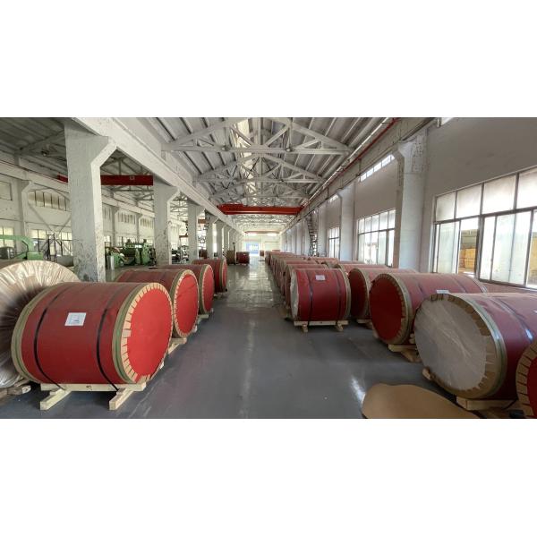 PVDF Metal Roofing Coil 1250mm Coated Aluminum Coil Color Roll 1050 1060