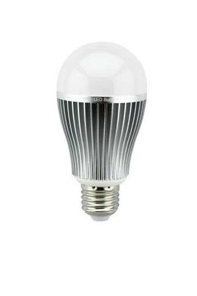 Wide voltage Remote E27 9W RGBW 2.4G wifi contol LED bulb by smart phone RF controller