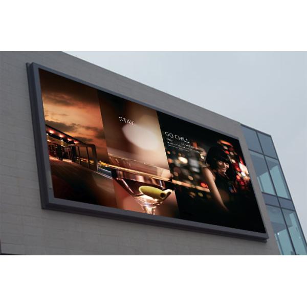 5500 Nits Outdoor Fixed LED Display, Street Advertising Billboard SMD DIP Pixels