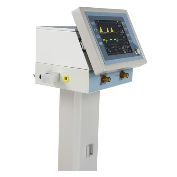 Medical ICU Patient Life Support Breathing Ventilator Movable Emergency Care