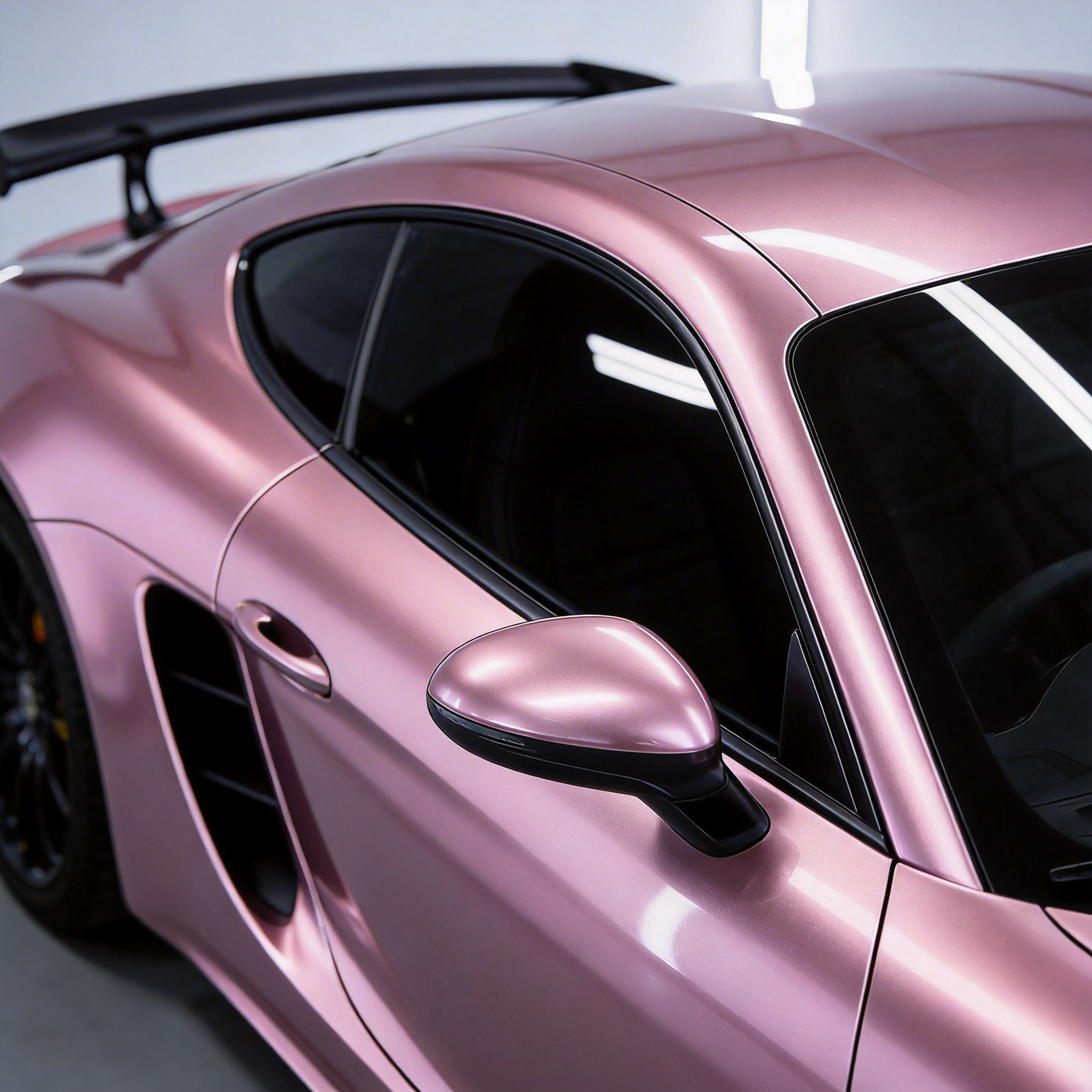 UV Protection Color PPF Scratch Resistant Automotive Paint Film Vivid Pink