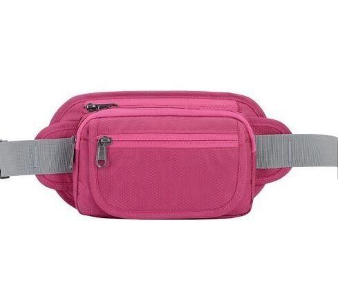 600D Polyester Material Stylish Fanny Pack , Unisex Travel Waist Bag