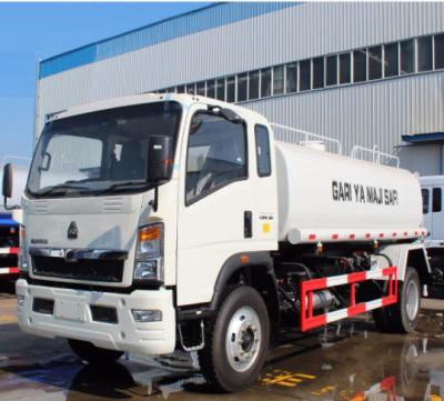 Sinotruk HOWO 10m3 Water Sprinkler Truck 10000 Litres Water Cart Truck