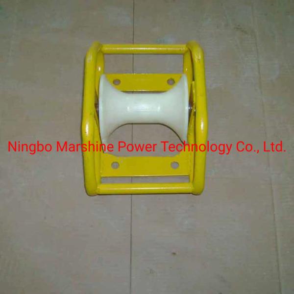Alloy Steel Conductor Pulley Cable Wire Pulling Sheaves Roller For Construction