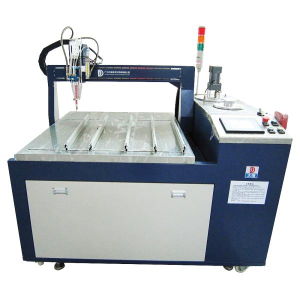 Professional 2 Part Adhesive Dispenser for Epoxy Glue in Working Area 200x200x100mm