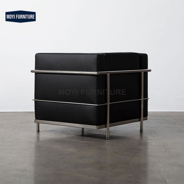 Home Furniture Modern Living Room Sofa Foam Filling Material One Seat Hotel Reception Office Business Sofa Villa Project