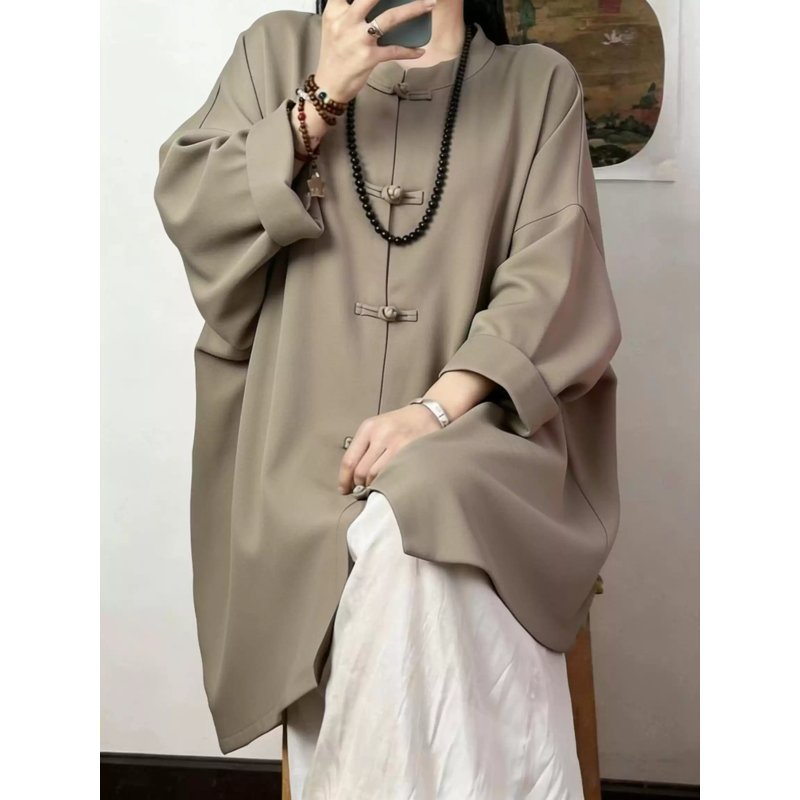Cotton Linen Tunic & Pants Set (Women)