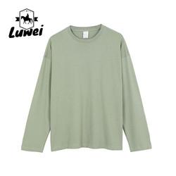 Fabricante Ginásio lavado 230g Espessado Manga longa pescoço redondo 100% algodão suéter de grande porte Streetwear Hoodie