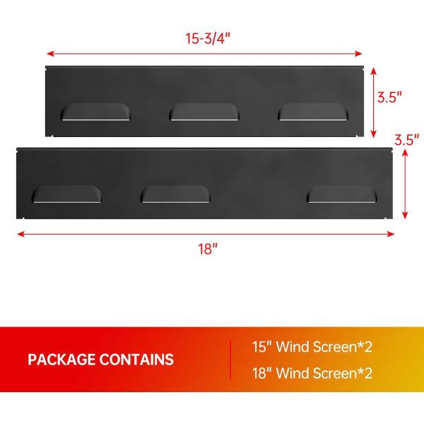 36 дюймовый ветровой экран для Blackstone Silver водонепроницаемые ветровые щиты и другие аксессуары