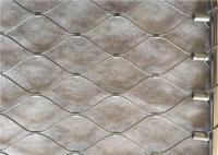 Type fait sur commande fil Mesh Flexible Ss d'olive de zoo de 4mm 304 7x7