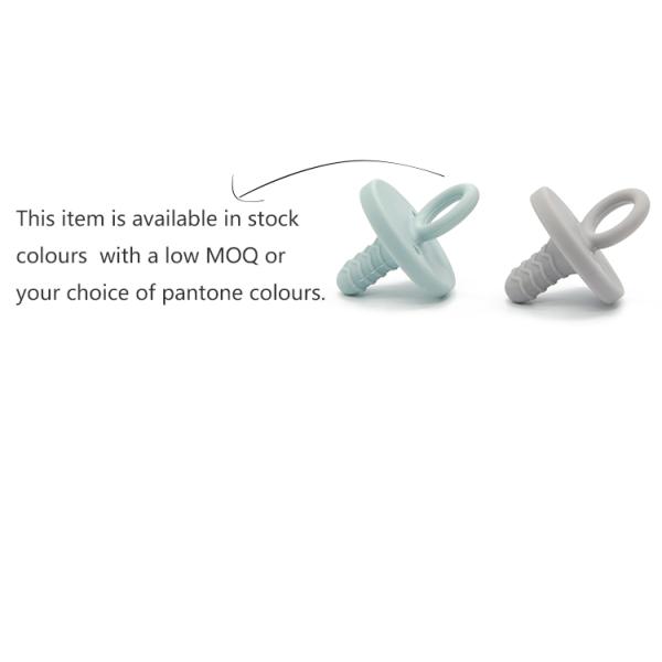 Cute Funny Animal 6.2cm ASTM Silicone Baby Pacifier Phthalate Latex Free