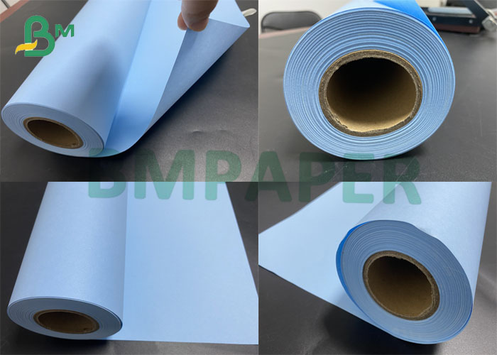 80gsm Blueprint Paper Roll синь крена бумаги светокопии 80гсм одиночная двойная на ткань режа 610мм кс 50м