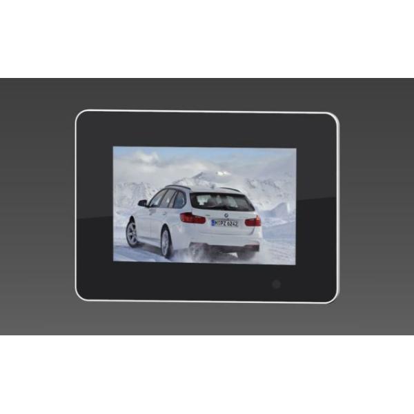 Placa de decodificador de porta-retratos digital com sensor corporal e porta-retrato digital de 7 polegadas por indução corporal