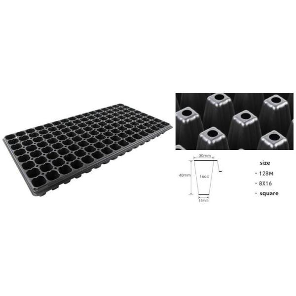 Квартиры штепсельной вилки клетки подноса 50 саженца высокого отражательного HDPE пластиковые для пускать ростии