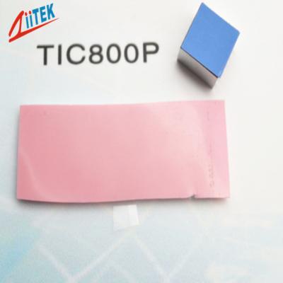LED Lighting Thermal Phase Changing Materials Interface Pad Pink Low Resistance 0.95 W/MK