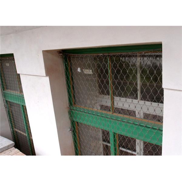 Балюстрада AISI 304 прокладывая рельсы сетка сети сетки нержавеющей стали гибкая стальная