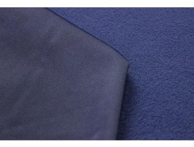 Warp Knitted Polyester Brushed Back Satin Fabric For Home Textile And Garments