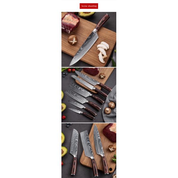 Number of Pieces 1 Stainless Steel Chef Steak Knife Set for Daily Kitchen Cut Usage
