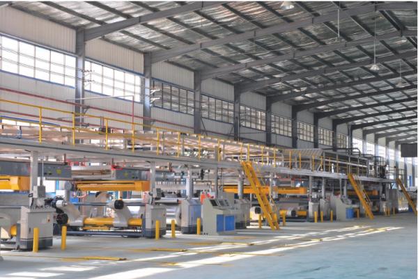 Single / Double Face Corrugated Paper Board Making Machine 150m/min