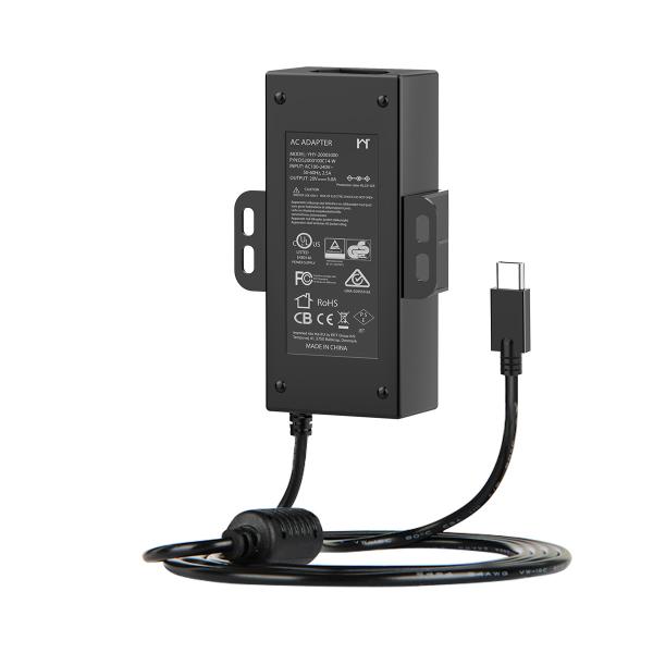 Chargeur de bureau USB C PD de 100 W avec support de montage murale pour les solutions d'alimentation de configuration ProAV