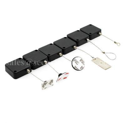 ABS Shell Anti Theft Cable Retractor avec 3M Sticker