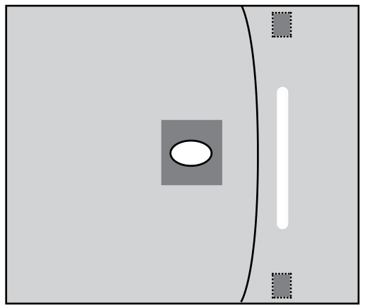 Chirurgical stérile ophtalmique fenêtré drape avec le sac de collecte liquide