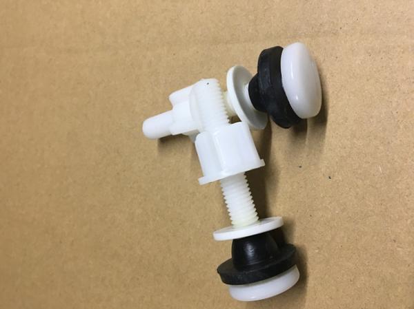 Strong Tensile Strength Plastic Toilet Seat Screws , Plastic Toilet Seat Hinge Bolts