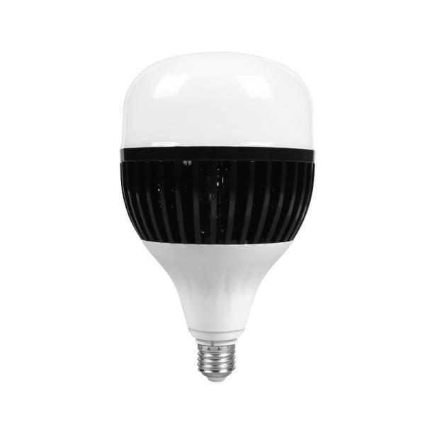 6500K E27 E40 Fin Industrial High Bay LED Lights Aluminum PC Material