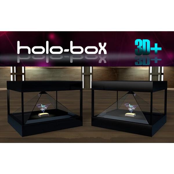 Подключи и играй витрины дисплея степени 19inch Holograpm портативной машинки 360 используемые для рекламировать дисплей