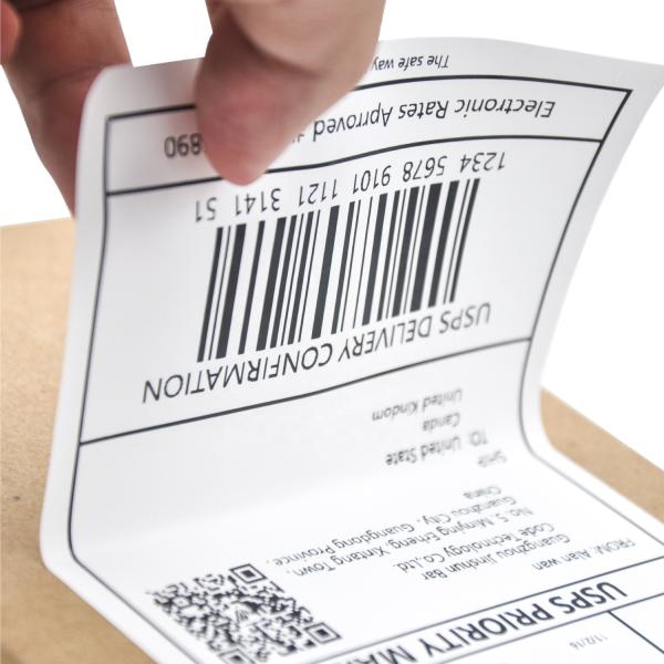 OEM Stone Paper Packaging Sticker Label Stone Paper Waterproof