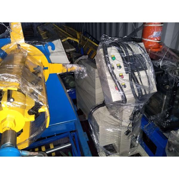 Gcr15 Steel Roller Upright Angle Roll Forming Machine Chain Driven