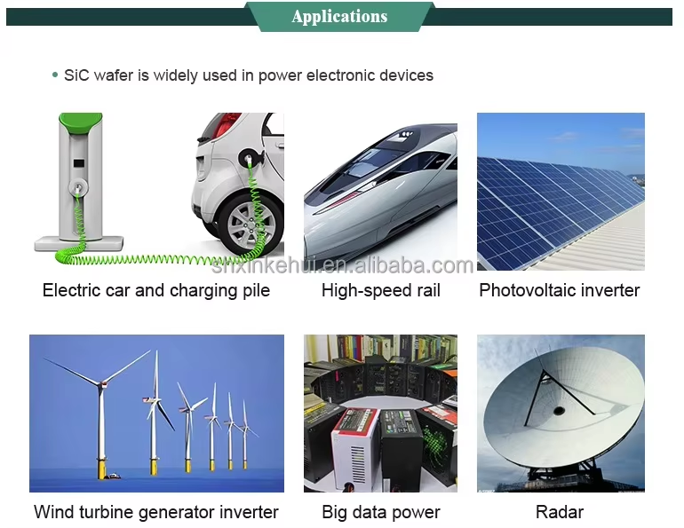 4inch 4H-Semi HPSI SiC Wafer for Semiconductor and Electronics