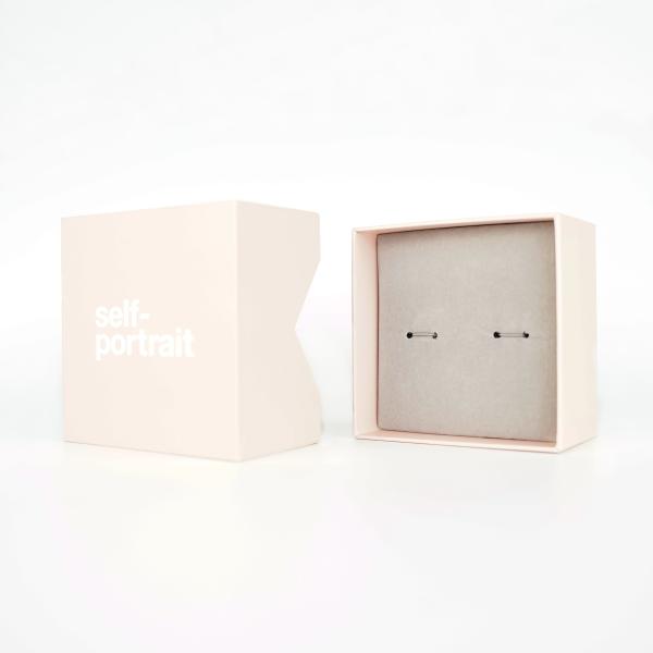Custom Logo Bracelet Gift Packaging Box Necklace Packaging Jewelry Paper Boxes