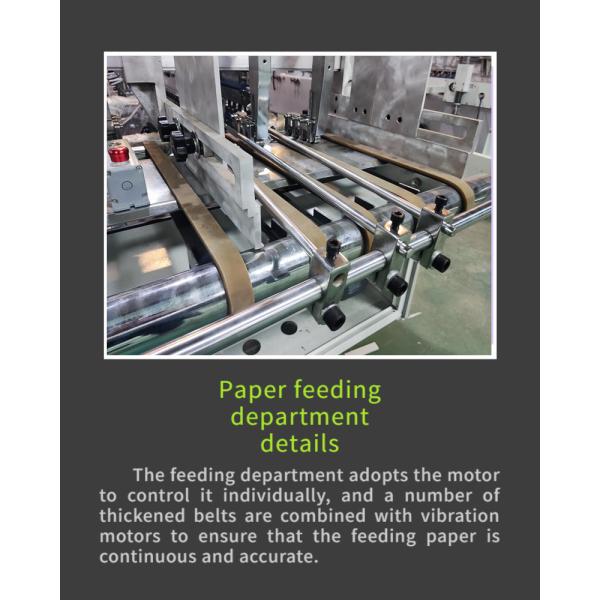 Máquina automática para hacer carpetas de caja para la entrega oportuna y tamaños de caja adecuados