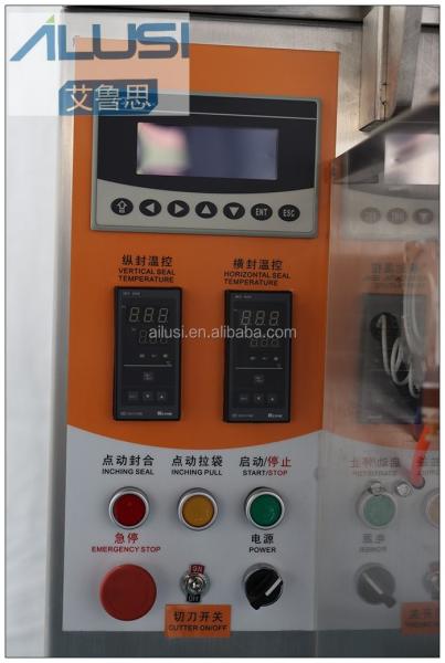 35-70 Bags / Min Water Pouch Automatic Packing Machine Pneumatic Driven