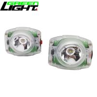 Iluminação verde Lâmpada de tampa de mineração subterrânea Lâmpada LED recarregável sem fio