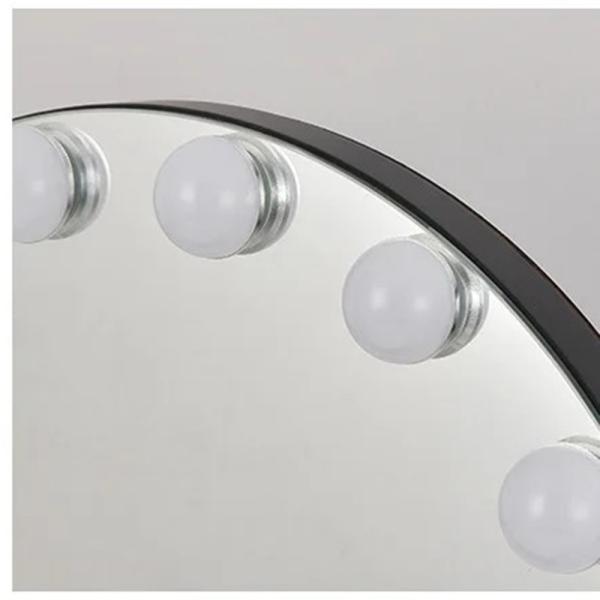 Макияж для тщеславия с подсветной декорацией дома Голливуд с освещением зеркало полное тело свет салона волос